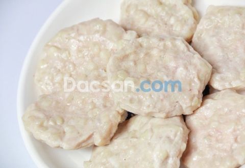 Chả cốm trong bún đậu - Từ topping thứ yếu thành topping không thể thiếu