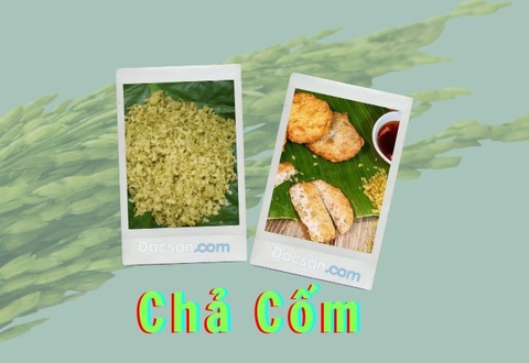 Chả cốm – Món ngon đậm đà hương sắc mùa thu
