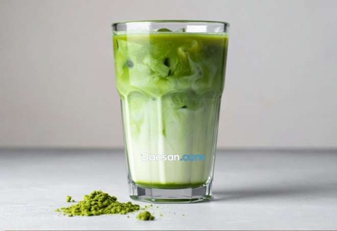 Công thức làm matcha latte thơm ngon, đậm vị cực đơn giản