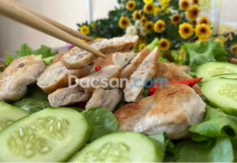 Thưởng thức đặc sản chả mực Quảng Ninh ngay tại nhà với Dacsan.com