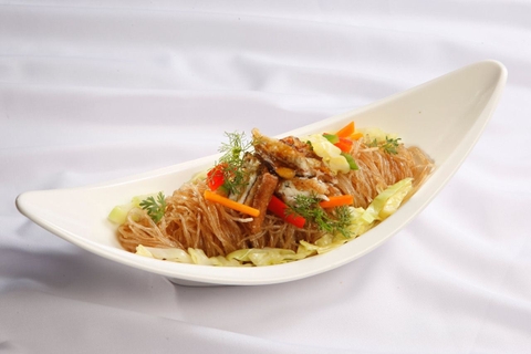 Món ăn ngon với hạt tiêu - Miến xào kiểu Hàn tơi ngon đúng điệu