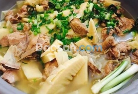 Món ăn ngon với hạt tiêu - Ngỗng xáo măng