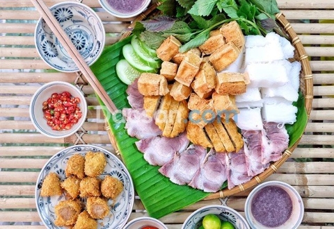 Nguyên liệu làm bún đậu mắm tôm ở Bình Dương cho các nhà hàng, quán ăn
