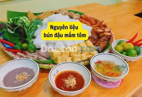 Nguyên liệu bún đậu mắm tôm tại TP HCM, loại chuẩn, giá tốt