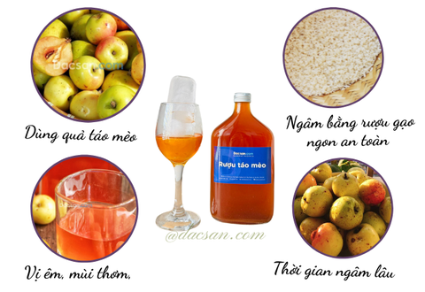 Cách nhận biết rượu táo mèo thơm ngon an toàn