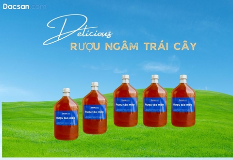 Lưu ngay địa chỉ bán rượu ngâm trái cây “điểm 10 không có nhưng” tại Sài Gòn
