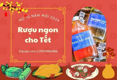 Rượu ngon cho Tết 2025