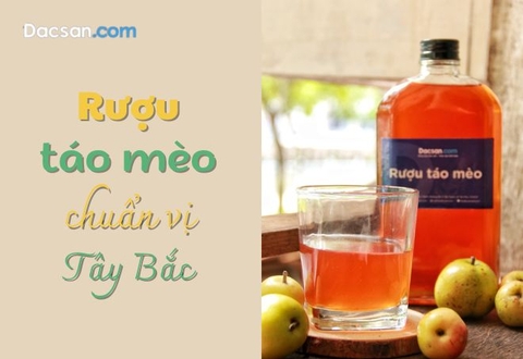 Rượu táo mèo chuẩn vị Tây Bắc, không pha tại Sài Gòn