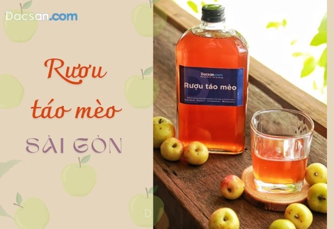 Rượu táo mèo ngon chất lượng nhất Sài Gòn