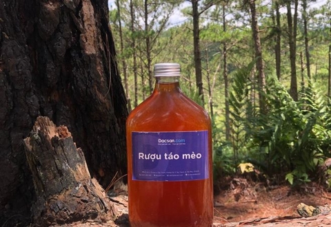 Rượu táo mèo có tác dụng gì?