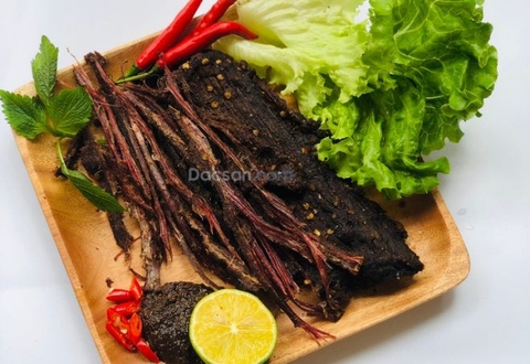 Thịt trâu gác bếp đặc sản Tây Bắc - Món ngon ngày lễ