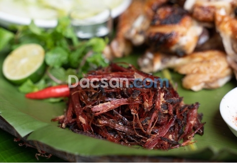 Cách ăn thịt trâu gác bếp đúng vị Tây Bắc