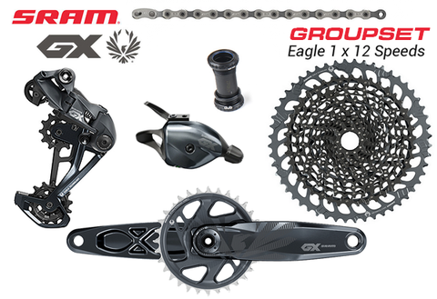 BỘ TRUYỀN ĐỘNG SRAM GX EAGLE 2021 BỘ TRUYỀN ĐỘNG SRAM GX EAGLE 2021