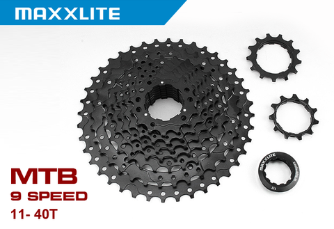 Líp xe đạp 9 tốc độ 11-40T Líp xe đạp 9 tốc độ 11-40T