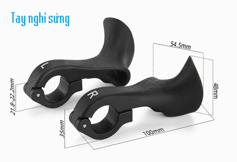 Tay nắm sừng trâu xe đạp Tay nắm sừng trâu xe đạp