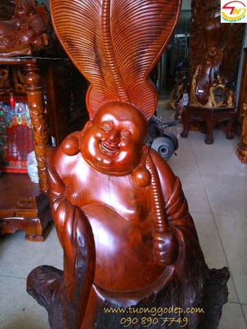 Tượng gỗ Phật Di Lặc (PL228)