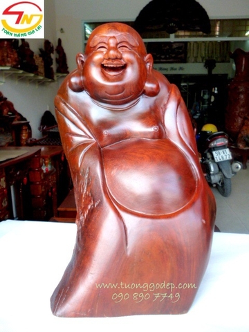 Phật Di Lặc (Gỗ hương - PL174)