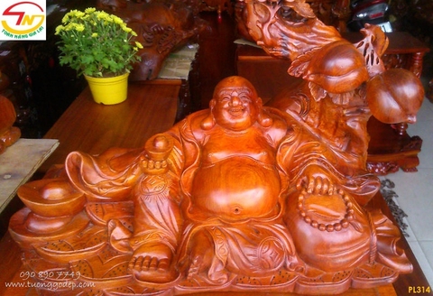 Phật Di Lặc ngồi gốc đào (PL314)