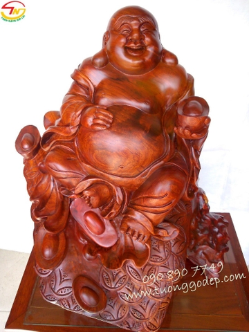 Phật Di Lặc bằng gỗ hương - PL269