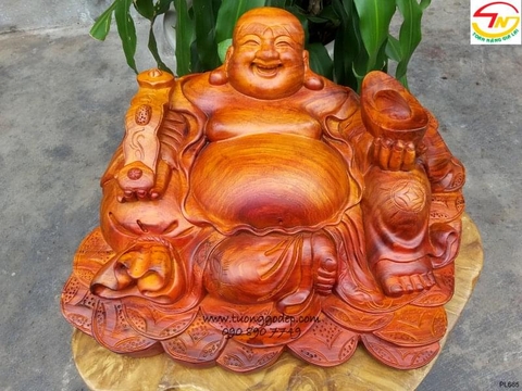 Tượng Phật Di Lặc Cầm Vàng - PL665