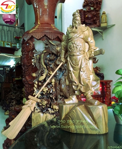 Tượng Quan Thánh Đế Quân - QDM40