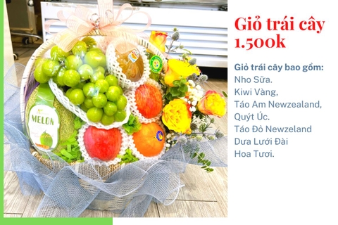 Giỏ Trái Cây 1500K Mã HL1588