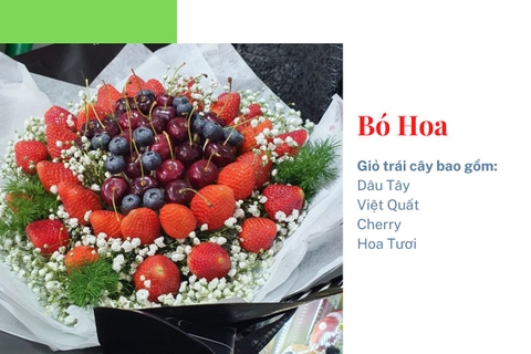 Bó Hoa Dâu Tây, Cherry HL1500