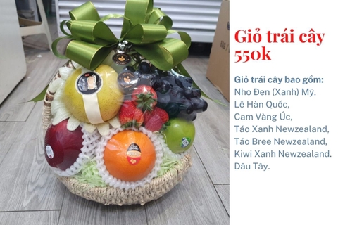 Giỏ Trái Cây 550K Mã HL5531