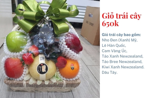 Giỏ Trái Cây 650K Mã HL5090