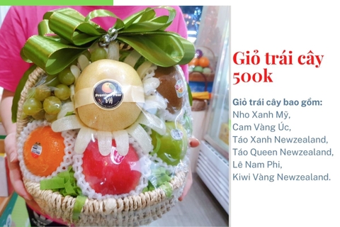 Giỏ Trái Cây 500k Mã HL5012