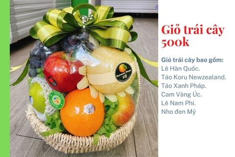 Giỏ Trái Cây 500k Mã HL5011