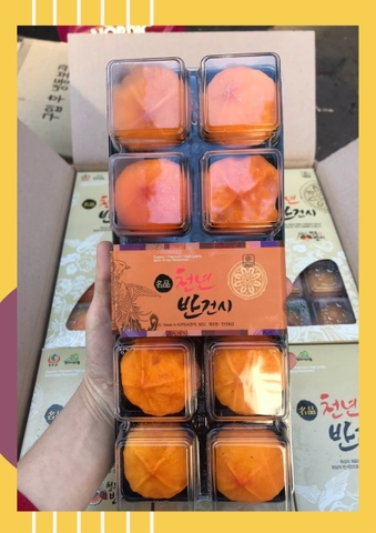 Hồng Dẻo Hàn Quốc Hộp 10 quả