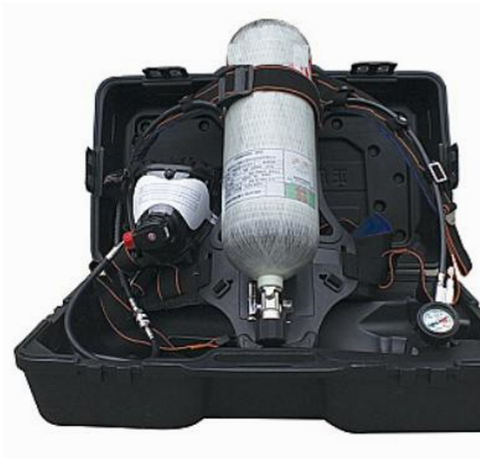 Mặt nạ thoát hiểm + bình (carbon) dưỡng khí 60' Mặt nạ thoát hiểm + bình (carbon) dưỡng khí 60'