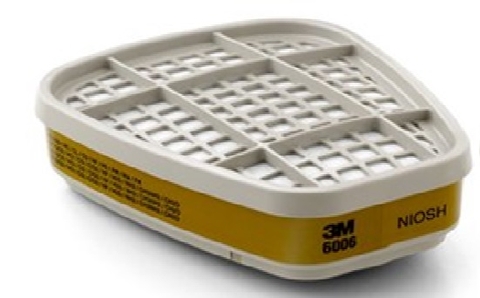 Hộp lọc độc hỗn hợp hơi hữu cơ, vô cơ, Amoniac, Methylamin, Formaldehyde 3M-6006 (Mỹ- Trung Quốc) Hộp lọc độc hỗn hợp hơi hữu cơ, vô cơ, Amoniac, Methylamin, Formaldehyde 3M-6006 (Mỹ- Trung Quốc)