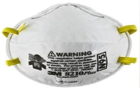 Khẩu trang chống bụi 3M -8210 Plus Khẩu trang chống bụi 3M -8210 Plus