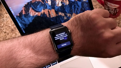 Cách mở khóa máy Mac bằng Apple Watch