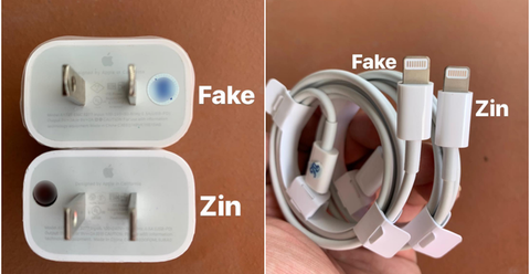 Chia sẻ về cách phân biệt sạc nhanh chính hãng Apple
