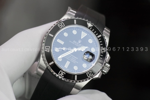 Đồng hồ Rolex Hulk Submariner Replica 116610 ( dây cao su)