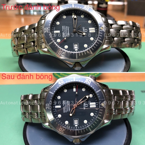 Lau dầu bảo dưỡng Omega Seamaster máy 1120 chính hãng bao đẹp