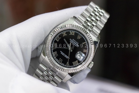 Đồng Hồ Rolex 116234 Replica Oyster Perpetual 36 mm Black