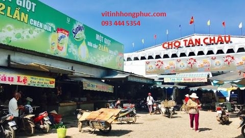 Lắp đặt camera tại Chợ Tân Châu, Tây Ninh