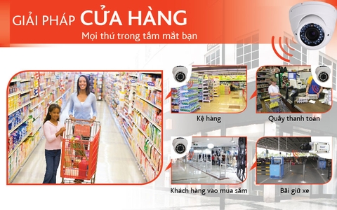 Lắp đặt camera giá rẻ cho cửa hàng tạp hoá tại Châu Thành Tây Ninh