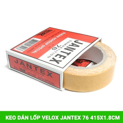 Keo dán lốp xe đạp Tubular Velox Jantex 76 415x1.8cm
