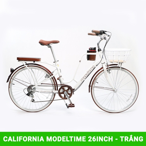 Xe đạp đường phố CALIFORNIA MODELTIME CACAO 26inch