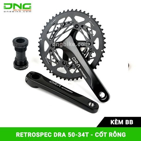 Giò dĩa xe đạp RETROSPEC DRA 50-34T