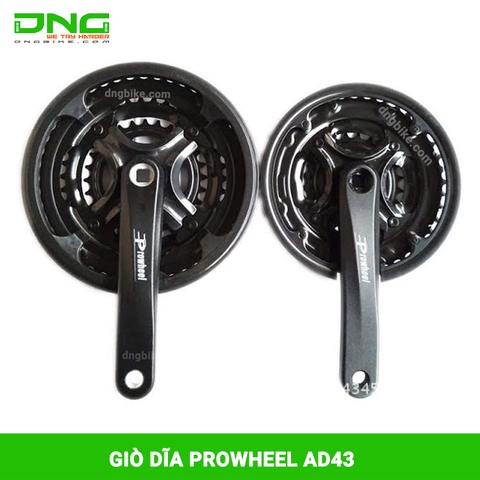 Giò dĩa xe đạp PROWHEEL Crankset AD43