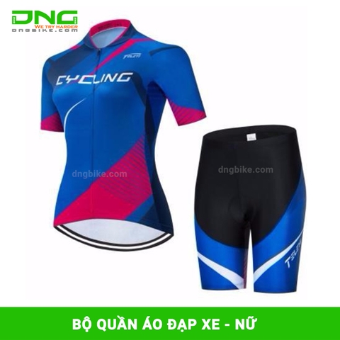 Bộ quần áo đạp xe các đội đua NỮ - L