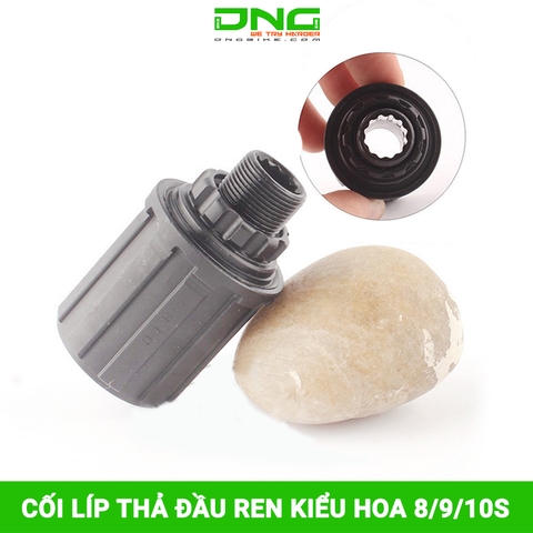 Cối líp thả xe đạp đầu ren kiểu hoa 8/9/10S