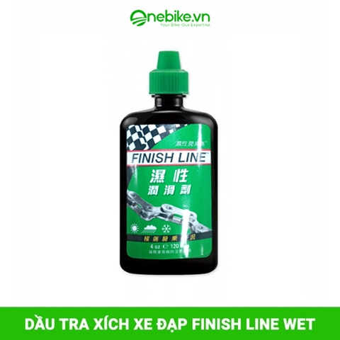 Dầu tra xích xe đạp FINISH LINE WET