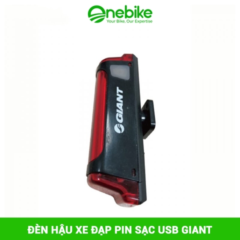 Đèn hậu xe đạp pin sạc USB GIANT